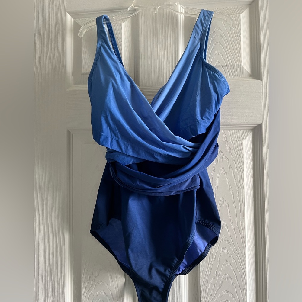 Women’s Blue One Piece Swimsuit